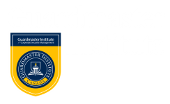 GUARDMASTER INSTITUTE LOGO WHITE TRANSPARENT